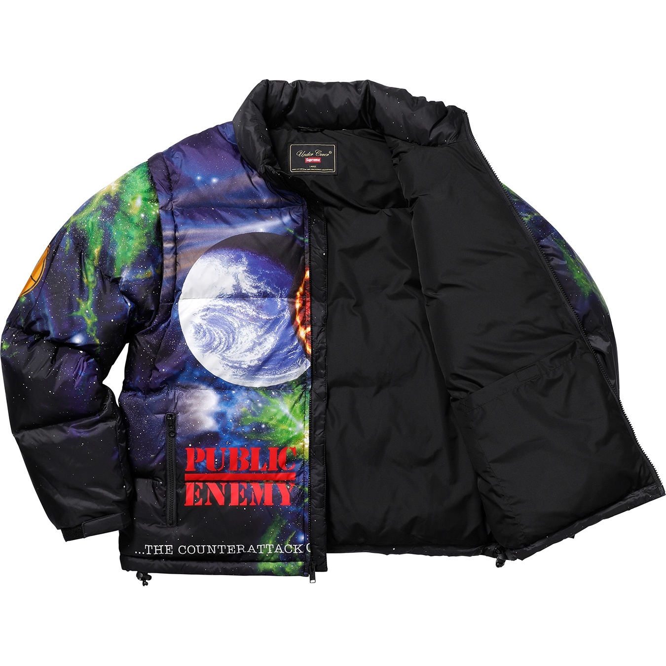 Supreme®/UNDERCOVER/Public Enemy Puffy Jacket view 4